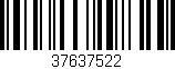 Código de barras (EAN, GTIN, SKU, ISBN): '37637522'