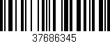 Código de barras (EAN, GTIN, SKU, ISBN): '37686345'