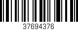 Código de barras (EAN, GTIN, SKU, ISBN): '37694376'