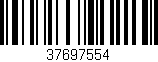 Código de barras (EAN, GTIN, SKU, ISBN): '37697554'