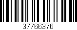Código de barras (EAN, GTIN, SKU, ISBN): '37766376'