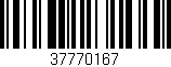 Código de barras (EAN, GTIN, SKU, ISBN): '37770167'