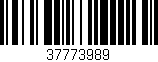 Código de barras (EAN, GTIN, SKU, ISBN): '37773989'