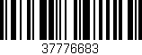 Código de barras (EAN, GTIN, SKU, ISBN): '37776683'
