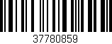 Código de barras (EAN, GTIN, SKU, ISBN): '37780859'
