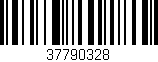 Código de barras (EAN, GTIN, SKU, ISBN): '37790328'