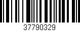 Código de barras (EAN, GTIN, SKU, ISBN): '37790329'