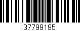 Código de barras (EAN, GTIN, SKU, ISBN): '37799195'