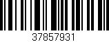 Código de barras (EAN, GTIN, SKU, ISBN): '37857931'