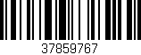 Código de barras (EAN, GTIN, SKU, ISBN): '37859767'