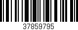 Código de barras (EAN, GTIN, SKU, ISBN): '37859795'