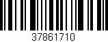 Código de barras (EAN, GTIN, SKU, ISBN): '37861710'
