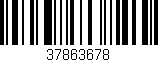 Código de barras (EAN, GTIN, SKU, ISBN): '37863678'