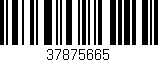 Código de barras (EAN, GTIN, SKU, ISBN): '37875665'