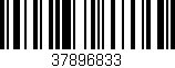 Código de barras (EAN, GTIN, SKU, ISBN): '37896833'