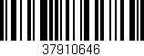 Código de barras (EAN, GTIN, SKU, ISBN): '37910646'