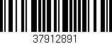 Código de barras (EAN, GTIN, SKU, ISBN): '37912891'