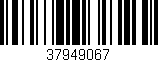Código de barras (EAN, GTIN, SKU, ISBN): '37949067'