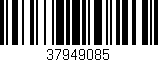 Código de barras (EAN, GTIN, SKU, ISBN): '37949085'
