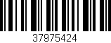 Código de barras (EAN, GTIN, SKU, ISBN): '37975424'