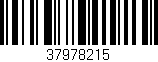 Código de barras (EAN, GTIN, SKU, ISBN): '37978215'