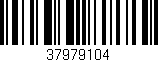Código de barras (EAN, GTIN, SKU, ISBN): '37979104'