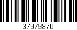 Código de barras (EAN, GTIN, SKU, ISBN): '37979870'