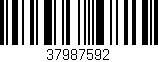 Código de barras (EAN, GTIN, SKU, ISBN): '37987592'