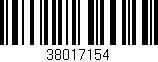 Código de barras (EAN, GTIN, SKU, ISBN): '38017154'