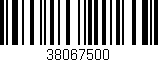 Código de barras (EAN, GTIN, SKU, ISBN): '38067500'