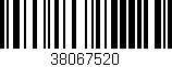 Código de barras (EAN, GTIN, SKU, ISBN): '38067520'