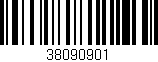 Código de barras (EAN, GTIN, SKU, ISBN): '38090901'