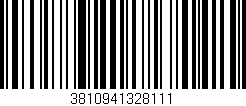 Código de barras (EAN, GTIN, SKU, ISBN): '3810941328111'