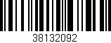 Código de barras (EAN, GTIN, SKU, ISBN): '38132092'