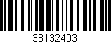 Código de barras (EAN, GTIN, SKU, ISBN): '38132403'