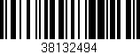 Código de barras (EAN, GTIN, SKU, ISBN): '38132494'