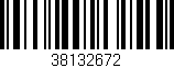 Código de barras (EAN, GTIN, SKU, ISBN): '38132672'