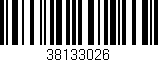 Código de barras (EAN, GTIN, SKU, ISBN): '38133026'