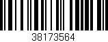 Código de barras (EAN, GTIN, SKU, ISBN): '38173564'