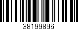 Código de barras (EAN, GTIN, SKU, ISBN): '38199896'