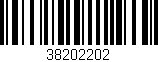Código de barras (EAN, GTIN, SKU, ISBN): '38202202'
