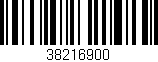 Código de barras (EAN, GTIN, SKU, ISBN): '38216900'