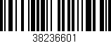 Código de barras (EAN, GTIN, SKU, ISBN): '38236601'