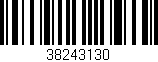 Código de barras (EAN, GTIN, SKU, ISBN): '38243130'