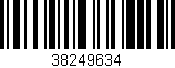 Código de barras (EAN, GTIN, SKU, ISBN): '38249634'