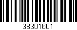 Código de barras (EAN, GTIN, SKU, ISBN): '38301601'