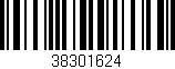 Código de barras (EAN, GTIN, SKU, ISBN): '38301624'