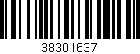 Código de barras (EAN, GTIN, SKU, ISBN): '38301637'