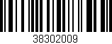 Código de barras (EAN, GTIN, SKU, ISBN): '38302009'