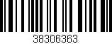 Código de barras (EAN, GTIN, SKU, ISBN): '38306363'